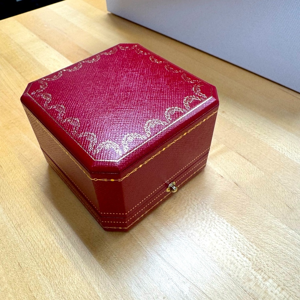 Cartier Red Jewelry Box
